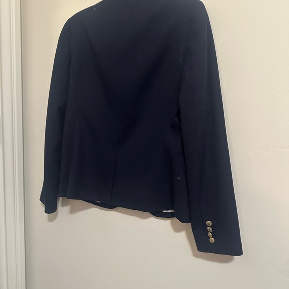 J. Crew Schoolboy Classic Navy Blazer with Gold Buttons - Picture 6 of 9
